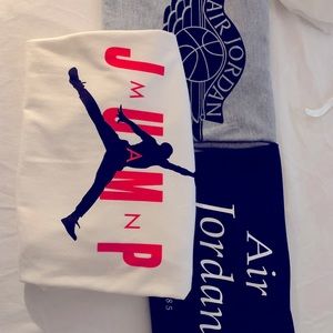 Three Jordan shirts brand new